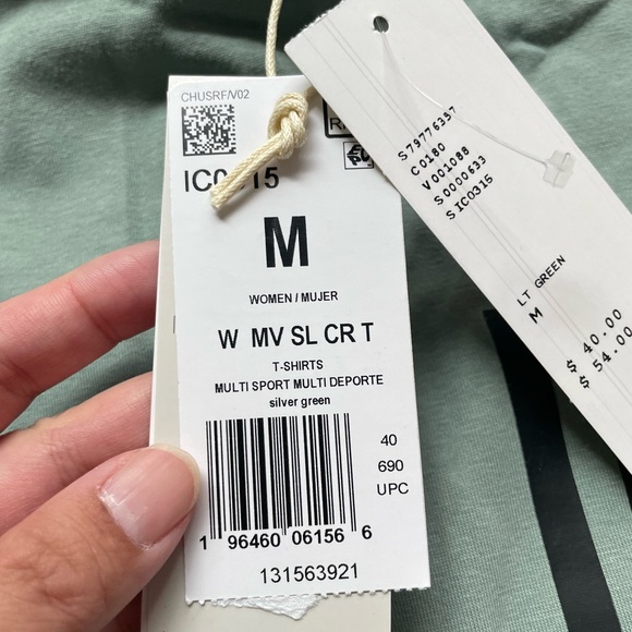 Adidas Mission Victory Cropped Tank Top - Picture 5 of 9